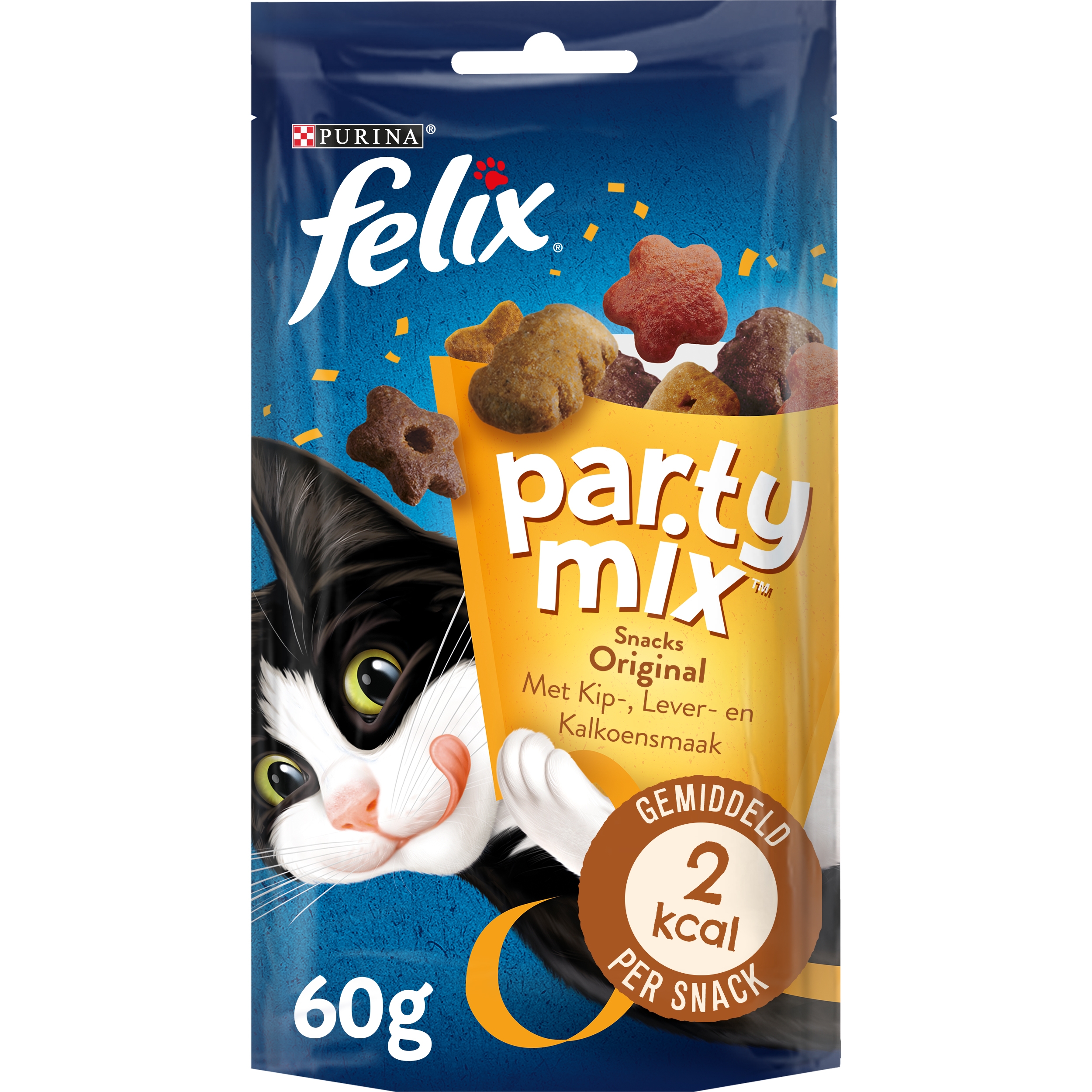 buiten gebruik bad Ontwarren FELIX Party Mix Original kattensnacks | Purina