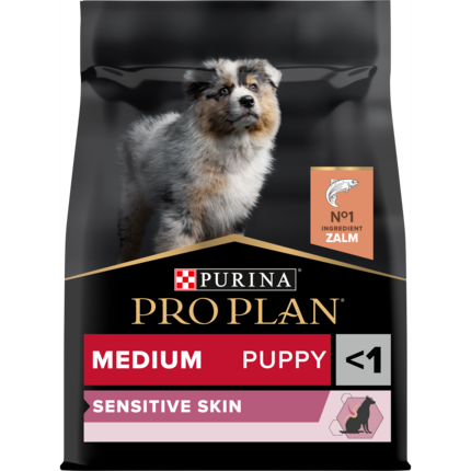 Pro Plan Medium puppy gevoelige huid zalm MHI