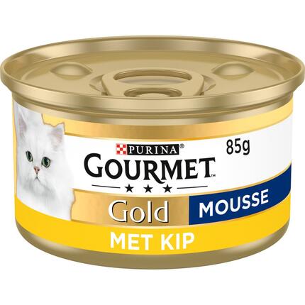 GOURMET™ Gold Mousse met Kip kattenvoer nat