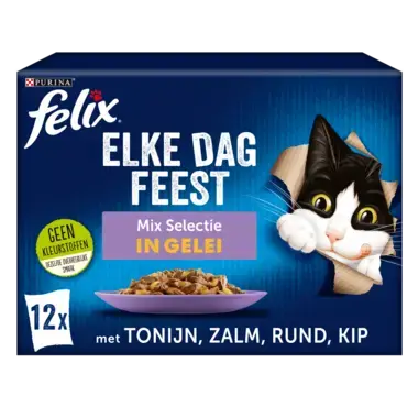 Felix kattenvoer Elke Dag Feest Mix Selectie