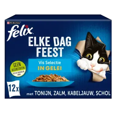 Felix kattenvoer Elke Dag Feest Vis Selectie