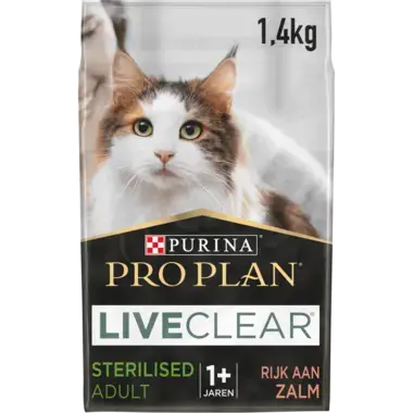 PRO PLAN LIVECLEAR sterilised zalm MHI