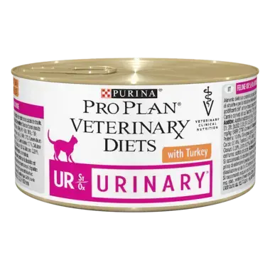 PRO PLAN® VETERINARY DIETS Feline UR St/Ox Urinary Mousse kalkoen