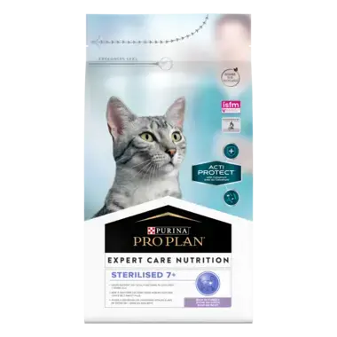 PRO PLAN EXPERT CARE Sterilised 7+ kattenvoer Voorzijde