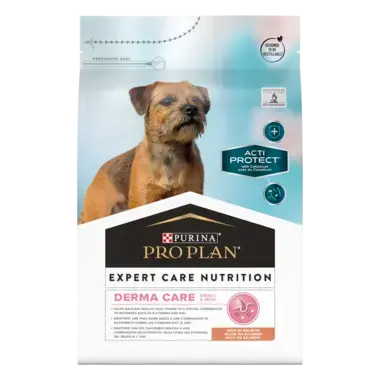 PRO PLAN EXPERT CARE Small Mini Derma Care Zalm hondenvoer Voorzijde