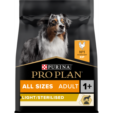 PRO Light/Sterilised met Kip gewichtscontrole hondenvoer Purina