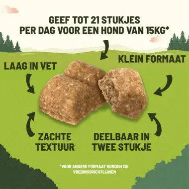 AdVENTuROS™ Training Rijk aan Zalm hondensnacks