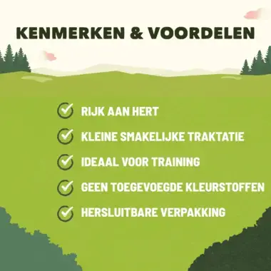 AdVENTuROS™ Training Rijk aan Hert hondensnacks