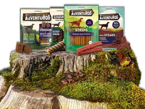 Assortiment hondensnacks van AdVENTuROS